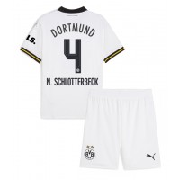 Maglie da calcio Borussia Dortmund Nico Schlotterbeck #4 Terza Maglia Bambino 2024-25 Manica Corta (+ Pantaloni corti)